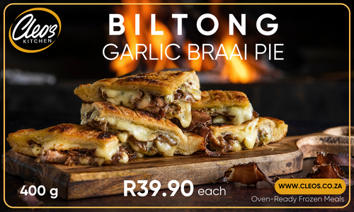 Cleo's Braai Pie - Biltong
